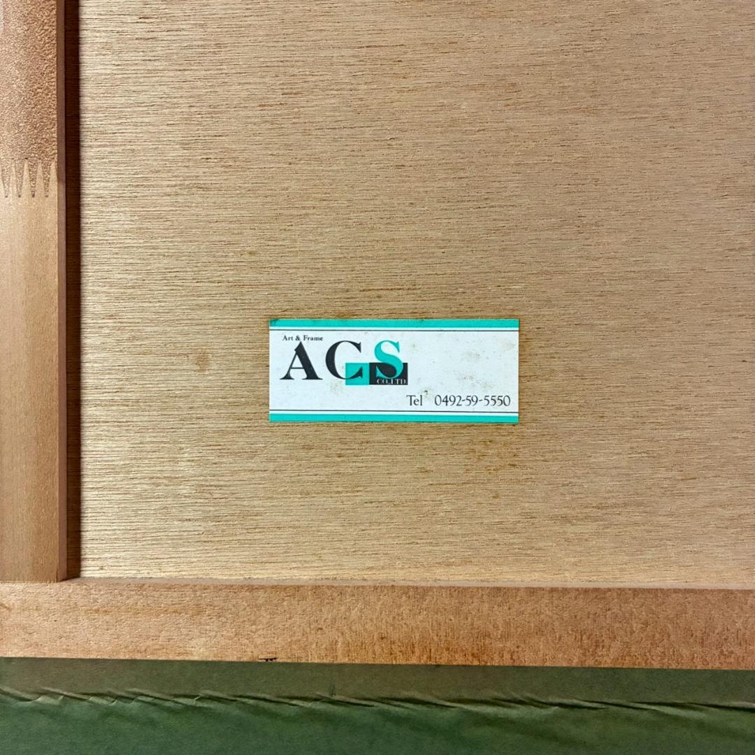 ヒロ・ヤマガタ「クリスタルパレス」大作シルクスクリーン 直筆サイン入 ディズニー