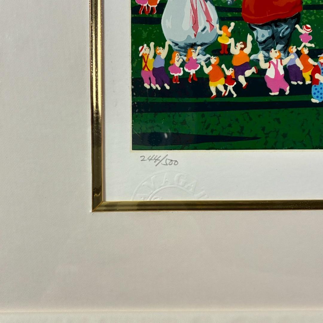 ヒロ・ヤマガタ「クリスタルパレス」大作シルクスクリーン 直筆サイン