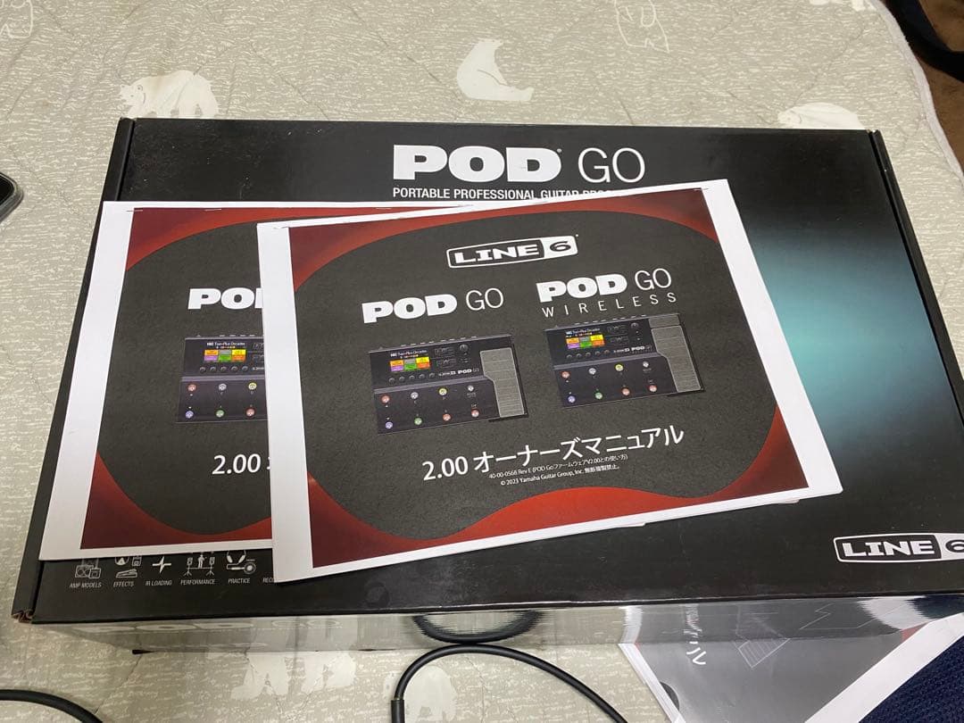 ゆうほ　LINE 6 POD GO ギターエフェクター