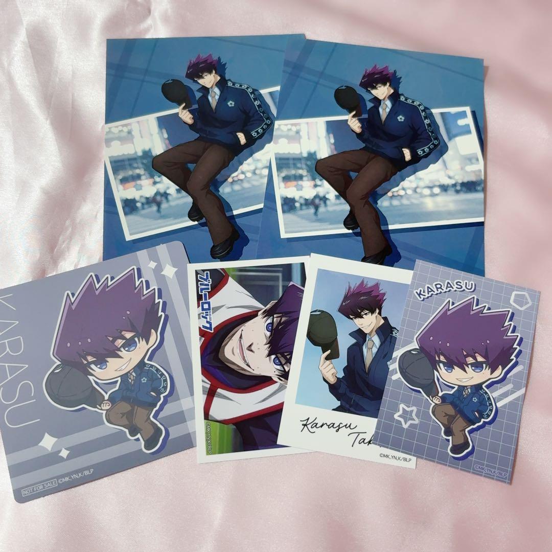 ブルーロック まねきねこ 烏旅人 コースター ポストカード - メルカリ