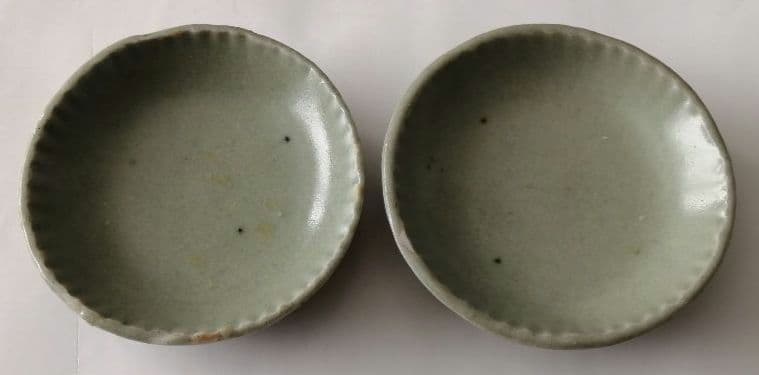 波佐見焼　青磁小皿　5枚