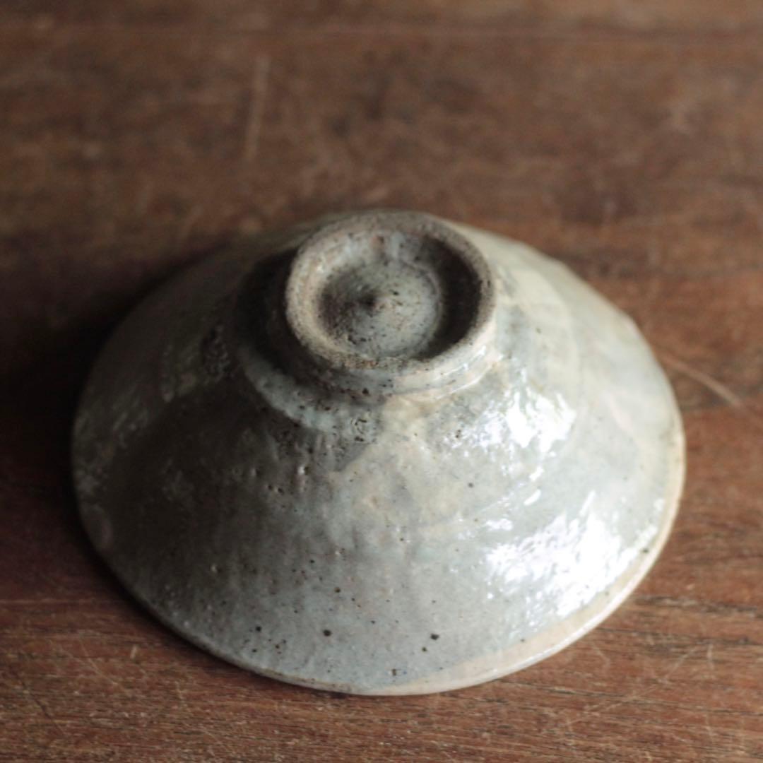 刷毛目 茶碗 無地刷毛目 茶道具 古道具 アンティーク