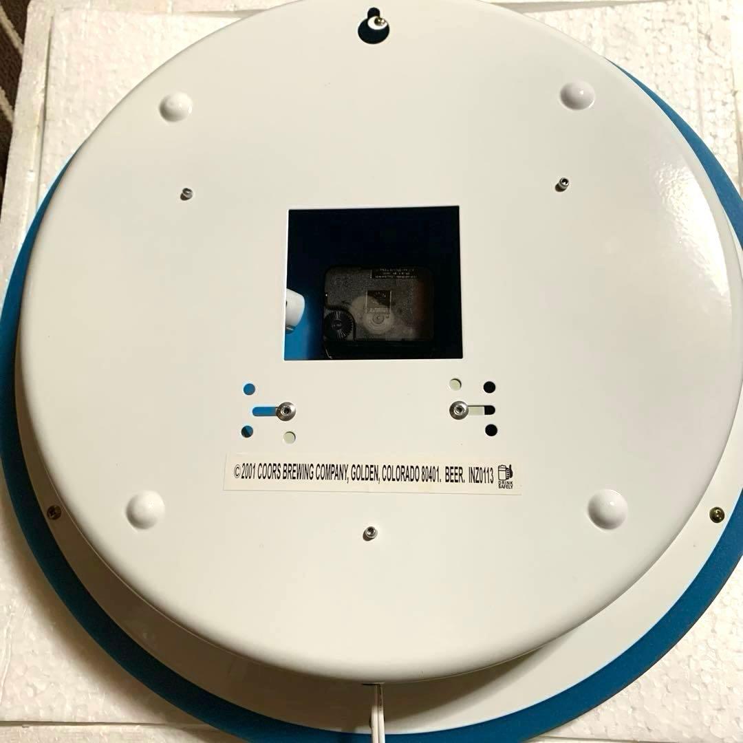 Coors Light クアーズ ネオンクロック　壁掛け時計　　インテリア