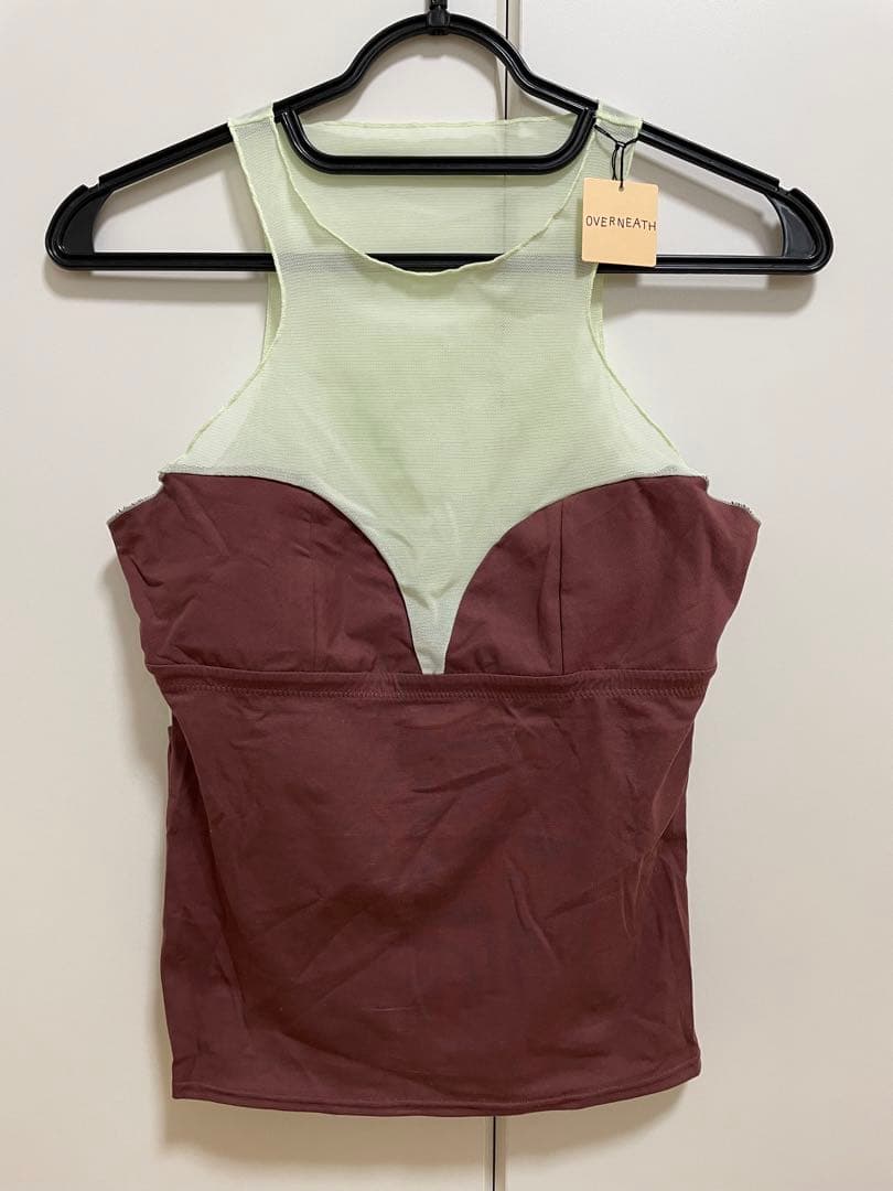 Mii:）♡♡♡ OVERNEATH】Bra056 バーガンディ　ML