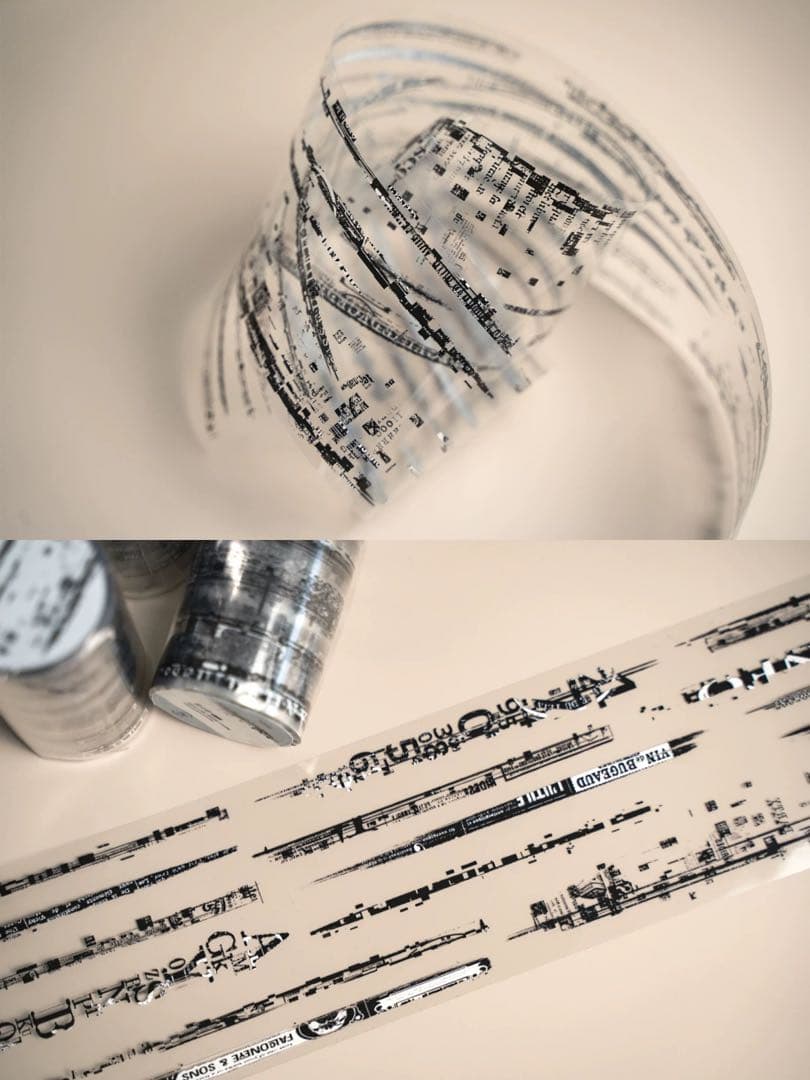 Hoshi奶芙《第七感》海外マスキングテープ　マステ 【2678】