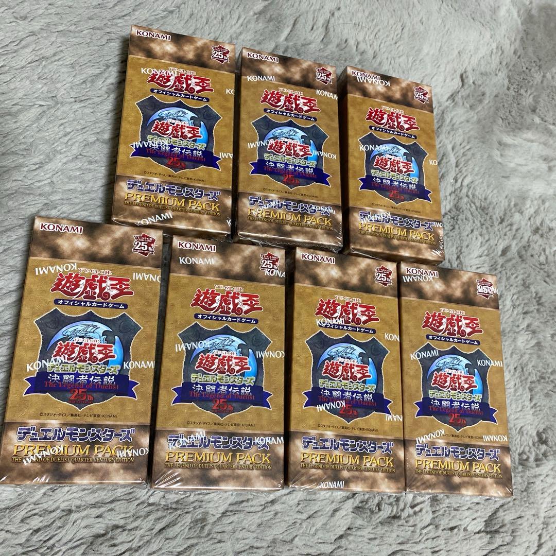 未開封・シュリンク付き 遊戯王 決闘者伝説 7ボックス - メルカリ