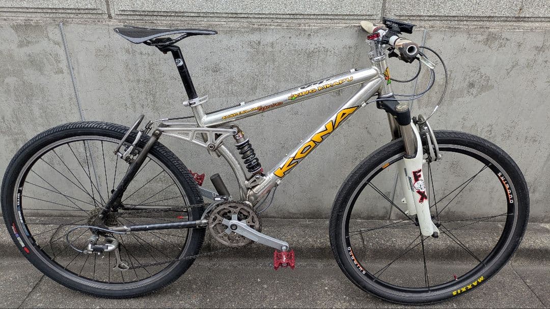 kona dawg 26インチ フルサスペンション CT約380mm 【26インチ旧車MTB