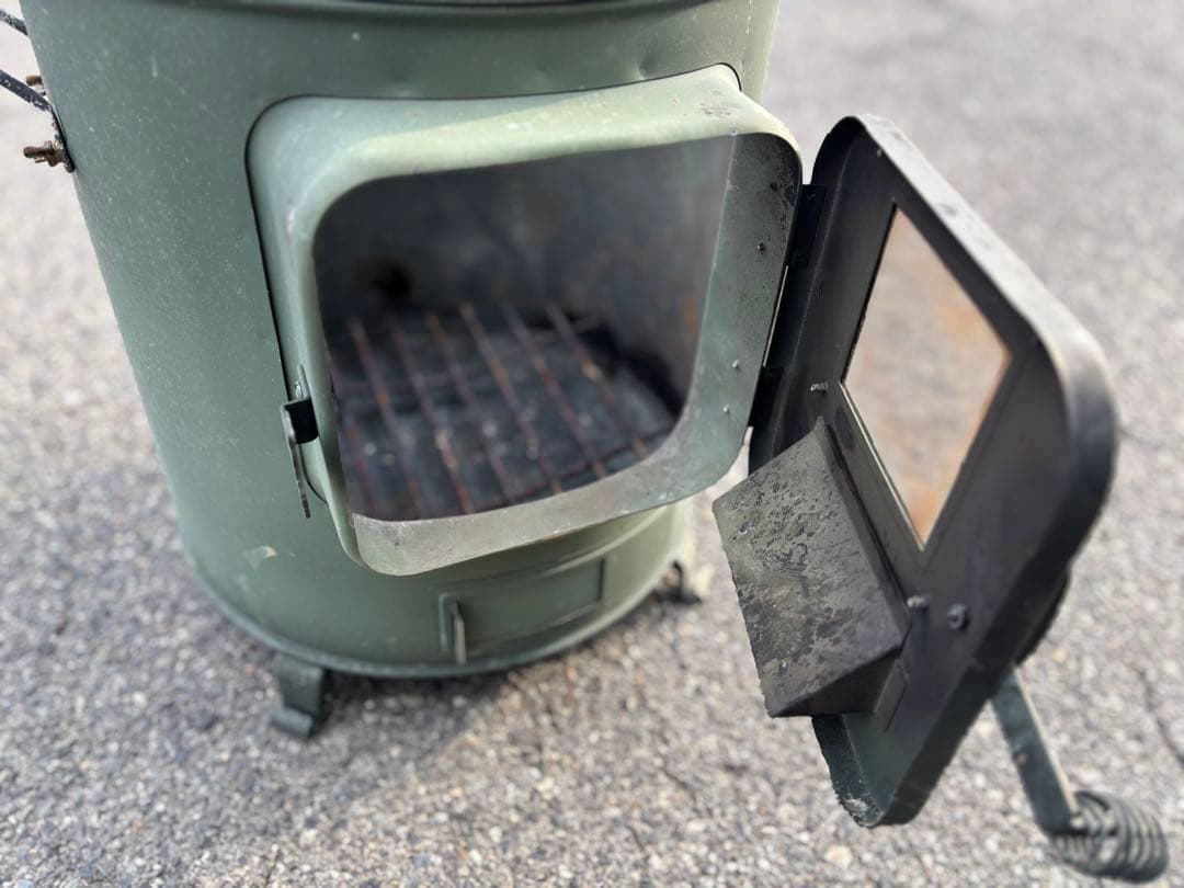 薪ストーブ クッキングストーブ 煙突付き ホンマ製作所