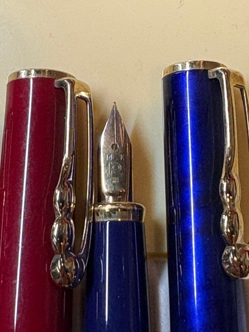 プラチナ belage万年筆 3色セット デッドストック