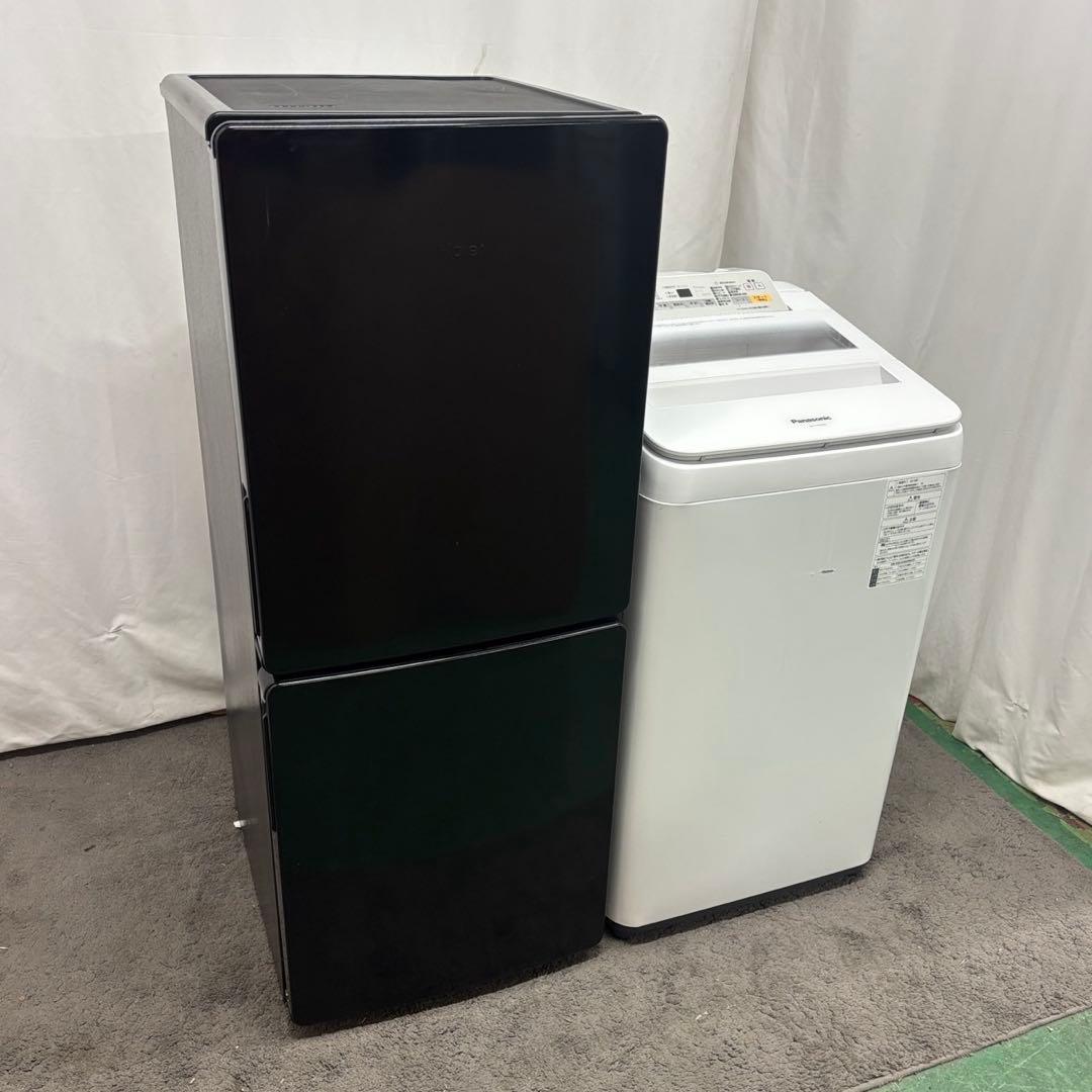 993❤️ 冷蔵庫 洗濯機 一人暮らしセット 単身 黒 安い 綺麗 設置無料