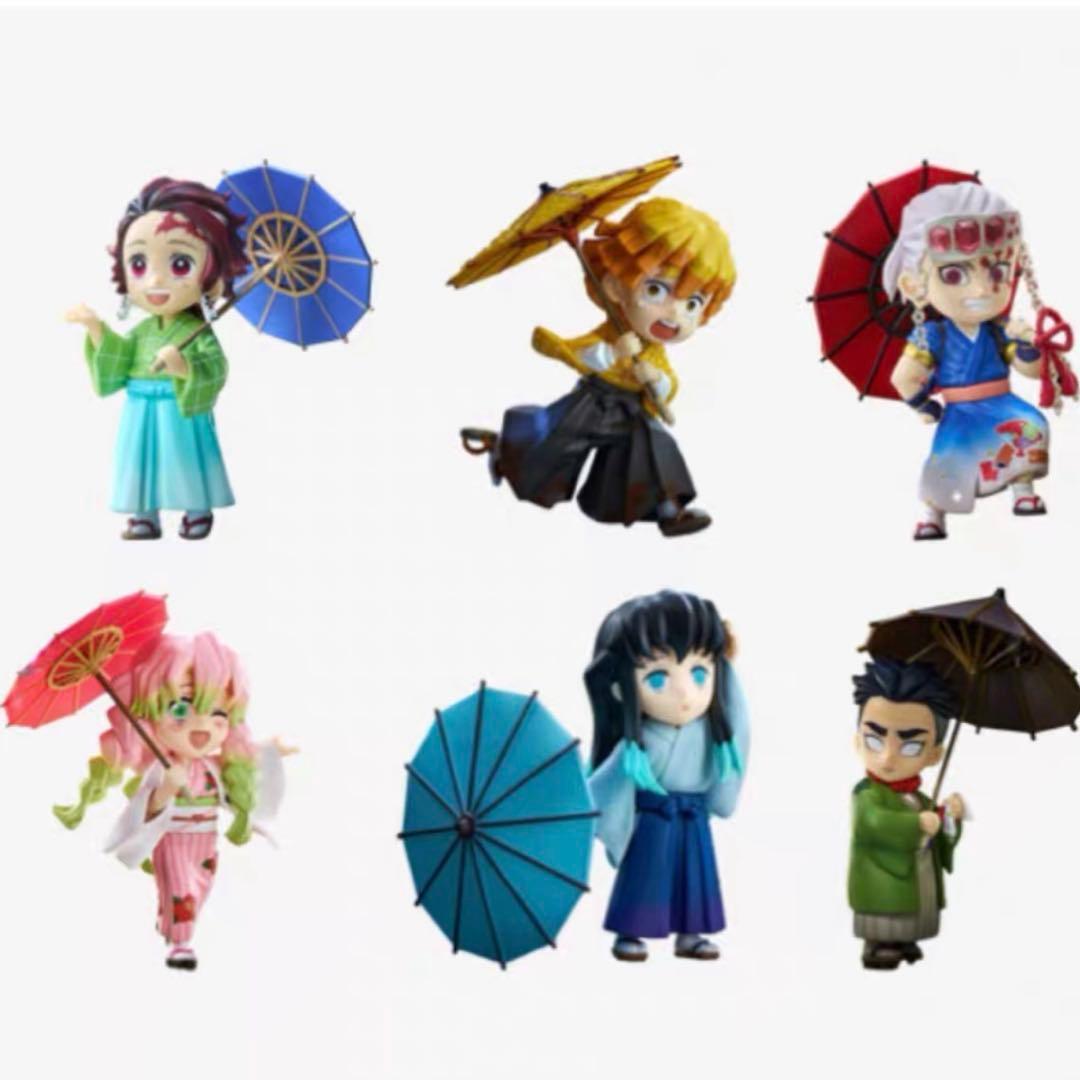 鬼滅の刃 中国限定 梅雨シリーズAセット ボックス6個入り シュリンク付き