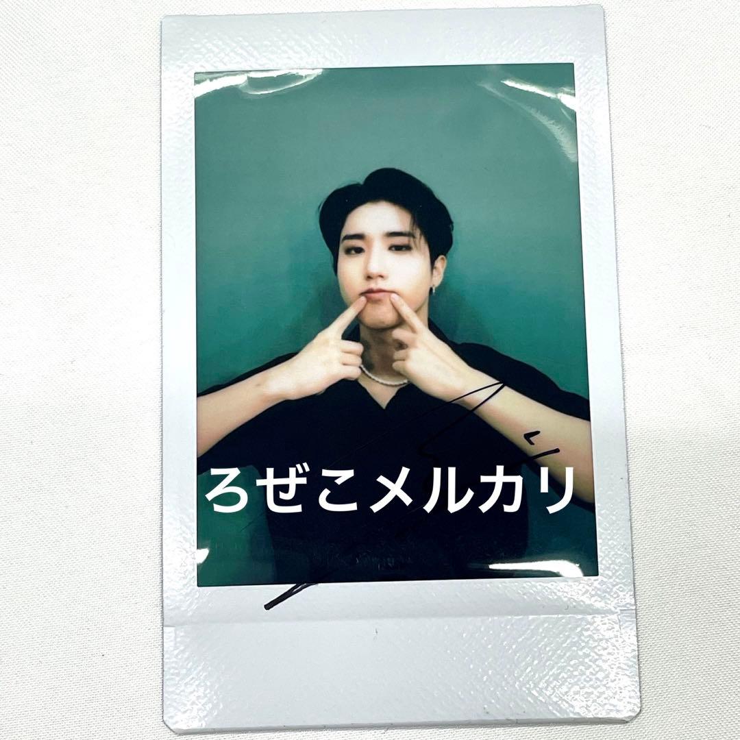 Stray Kids ハン サイン入りチェキ インスタント写真 スキズ チェキ stray kids ハン サイン入り チェキ Stray Kids HAN ハンジソン 直筆