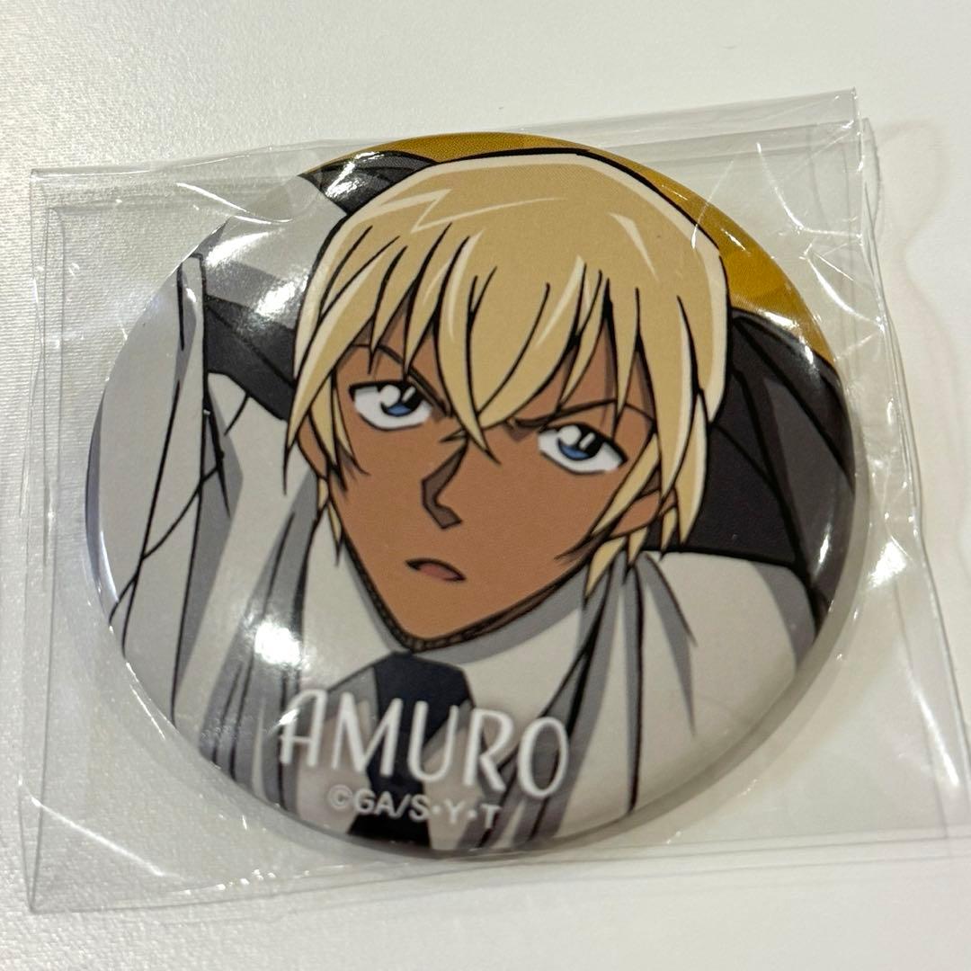 名探偵コナン キャラバッジコレクション お月見 安室透 缶バッジ