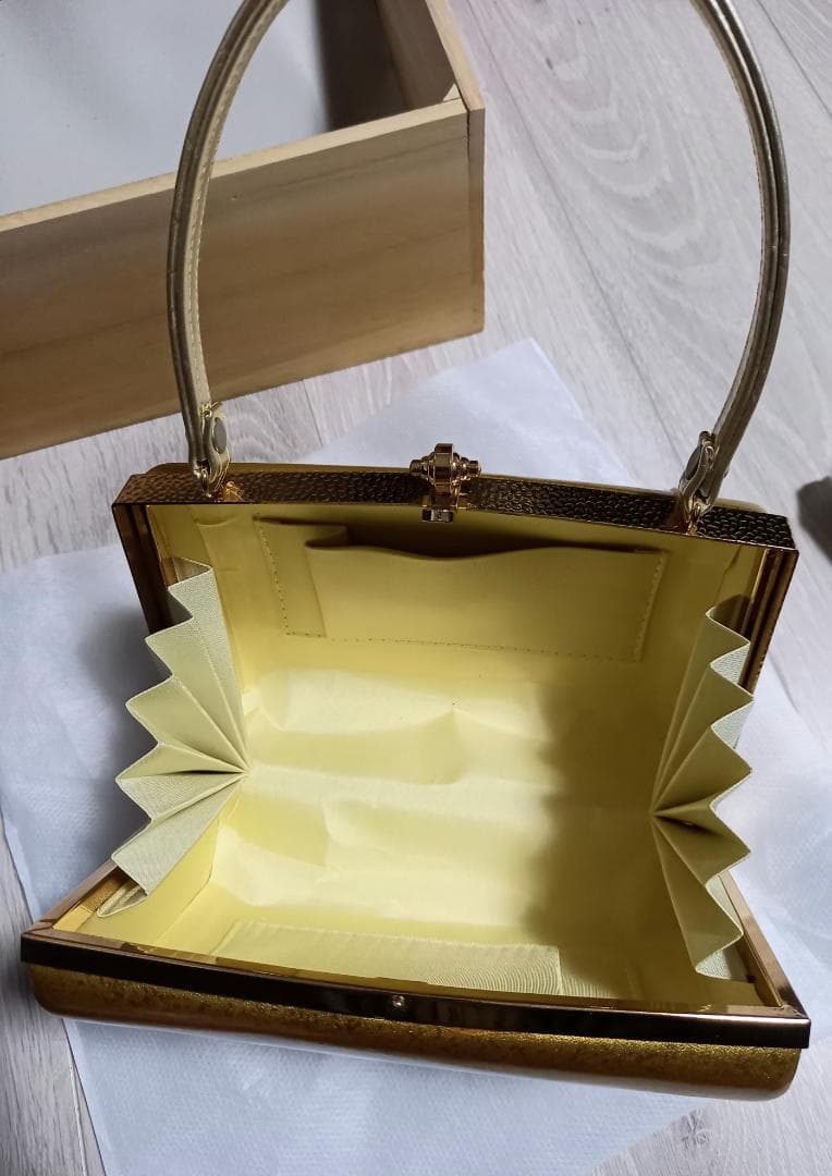 新品☆和装　バッグ&草履　セット　L　24-25cm　本皮