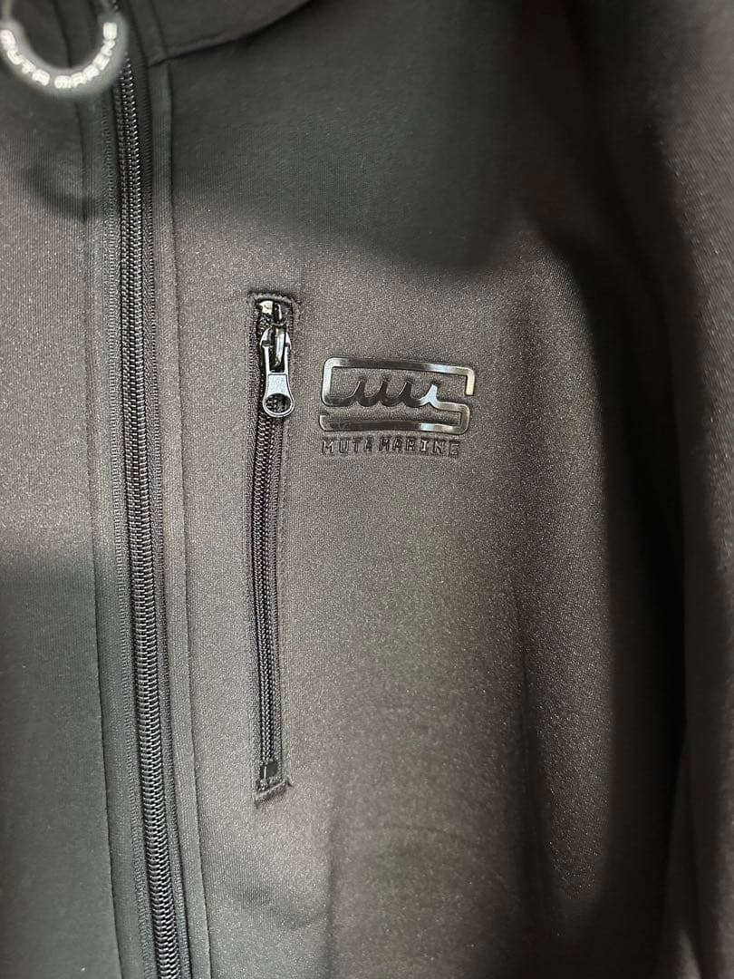 muta MARINEボンディングダブルジッパーパーカー