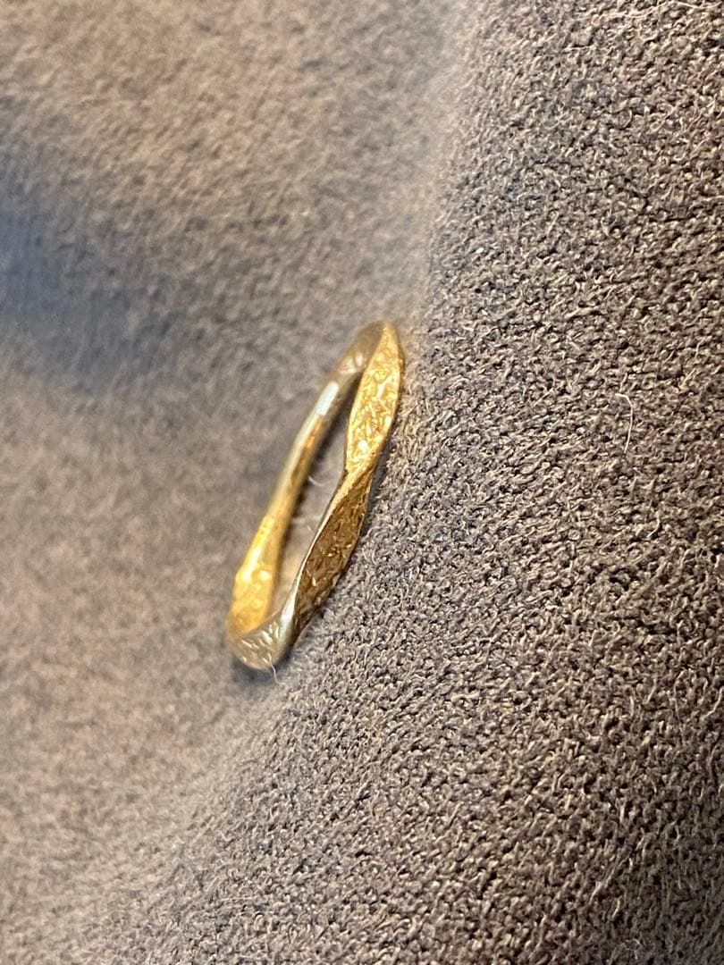 agete（アガット） K18 ピンキーリング