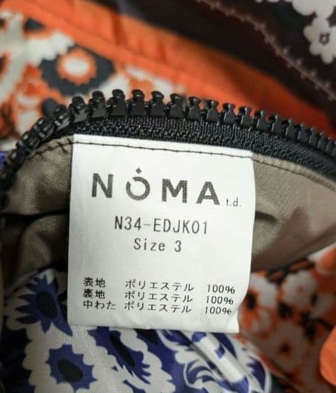 最終値下げ！】NOMA t.d. バンダナ柄 リバーシブル アウター - メルカリ
