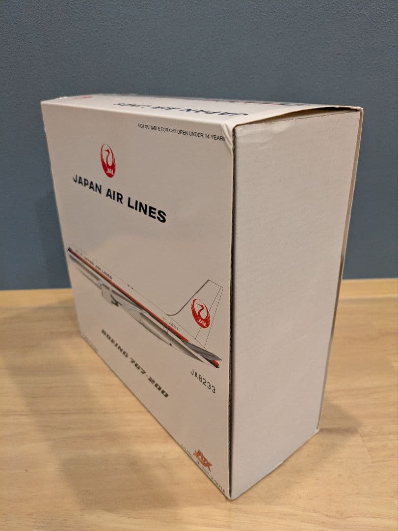 【新品・希少】JAL B 767-200 JA8233 1/200 JFOX