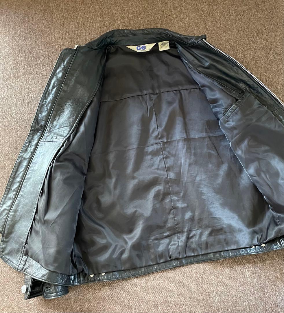 美品】GOOD ENOUGH グッドイナフ レザージャケット - メルカリ