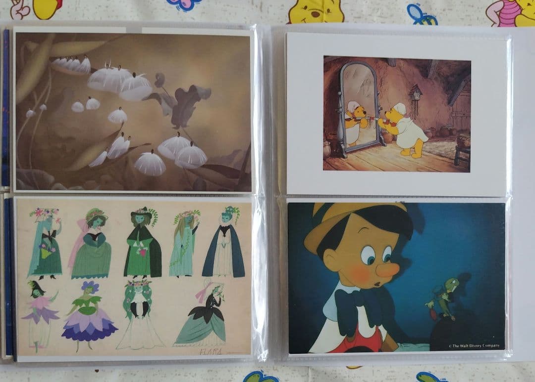 ディズニーポストカードまとめ売り （ファイル①）
