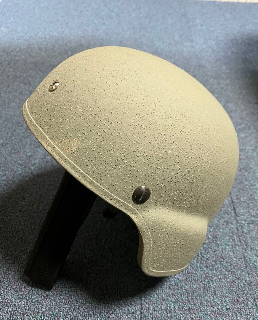 米軍実物 放出品 ACH ヘルメット & ブラケット&パット カバー2点付き L