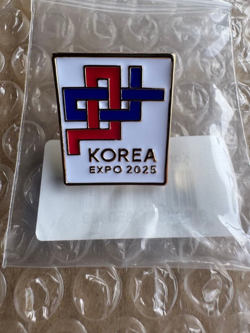大阪・関西万博 EXPO2025 会場限定 韓国館 ピンバッジ KOREA 新品