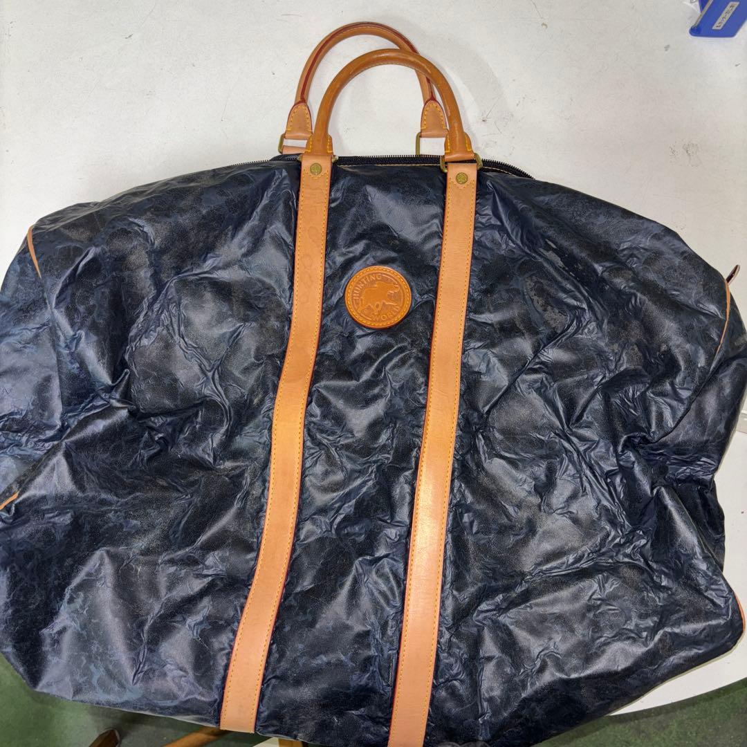 HUNTING WORLD ボストンバッグ ネイビー