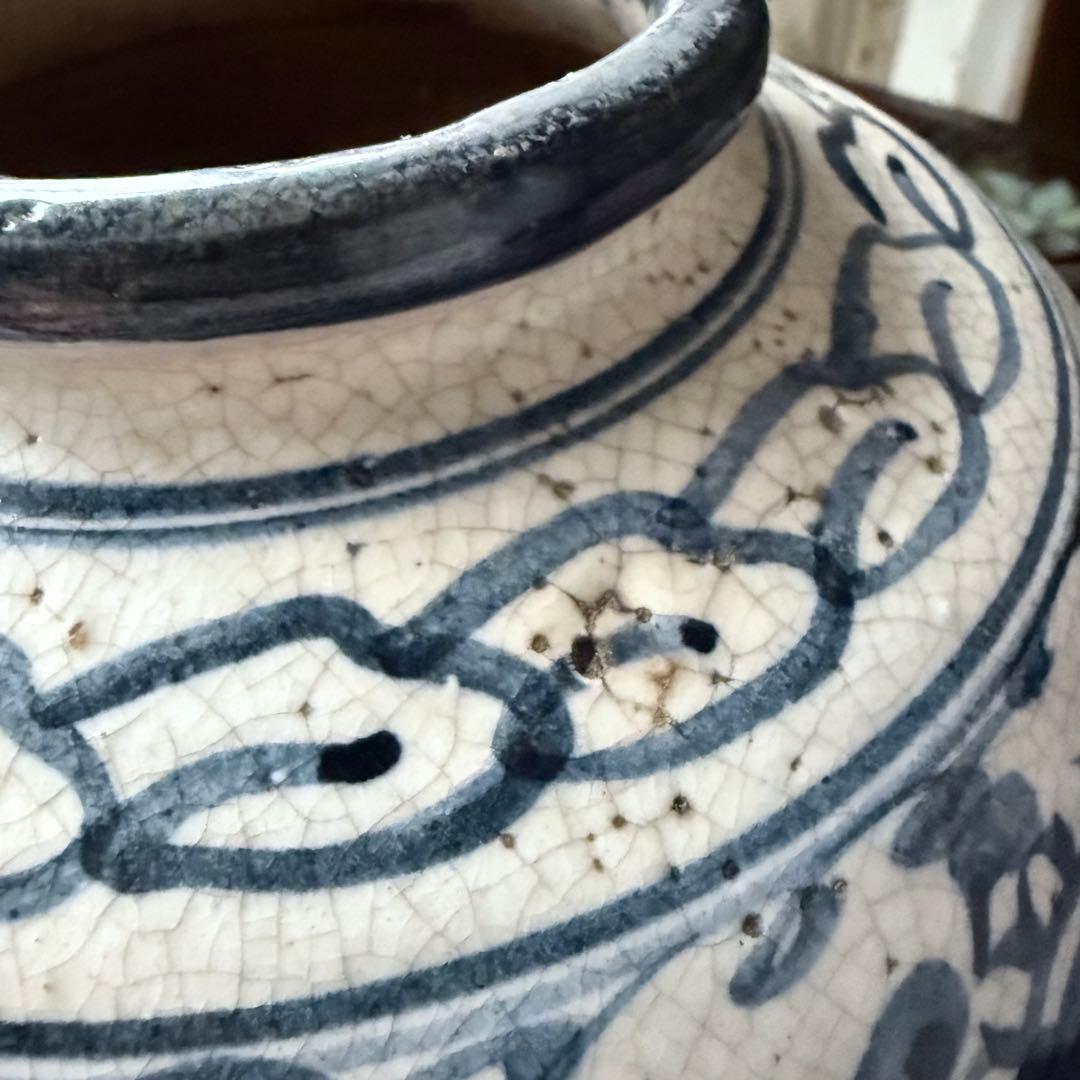 2332様感謝‼️新春の渾身リリース‼️大陸の息吹‼️門外不出愛蔵品李朝　染付壺1客