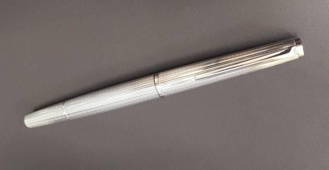 良品 モンブラン 1266 万年筆 925シルバー ペン先18K 750ゴールド