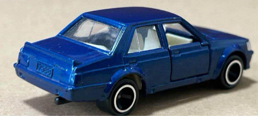 日本製 トミカ 三菱 ランサーターボ 紺