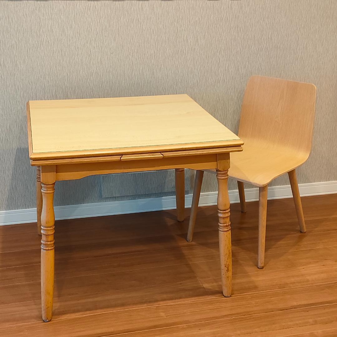 WINDS太平　伸長式　ダイニングテーブル　スクエア　バタフライ