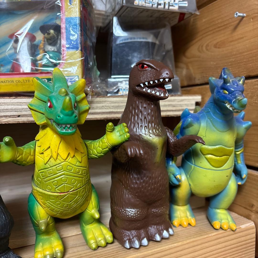 ソフビ マーミット ゴジラ貯金箱