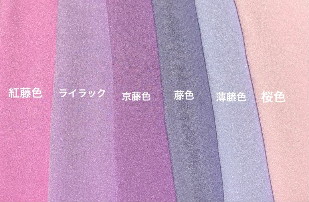 テリィさま専用 七五三髪飾りセット薄藤色 ×桜色7-29