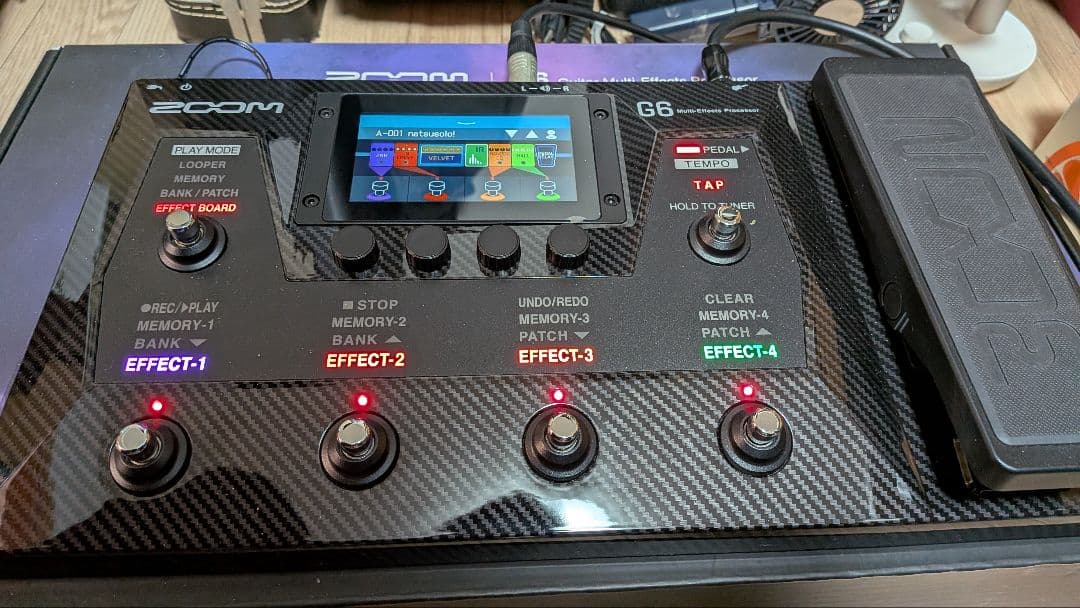 Zoom G6 マルチエフェクター