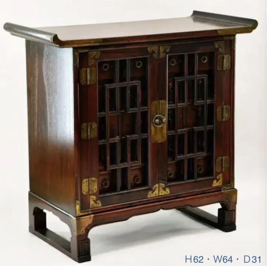 美品☆送料込】朝鮮薬箪笥：アンティーク家具 朝鮮・李朝