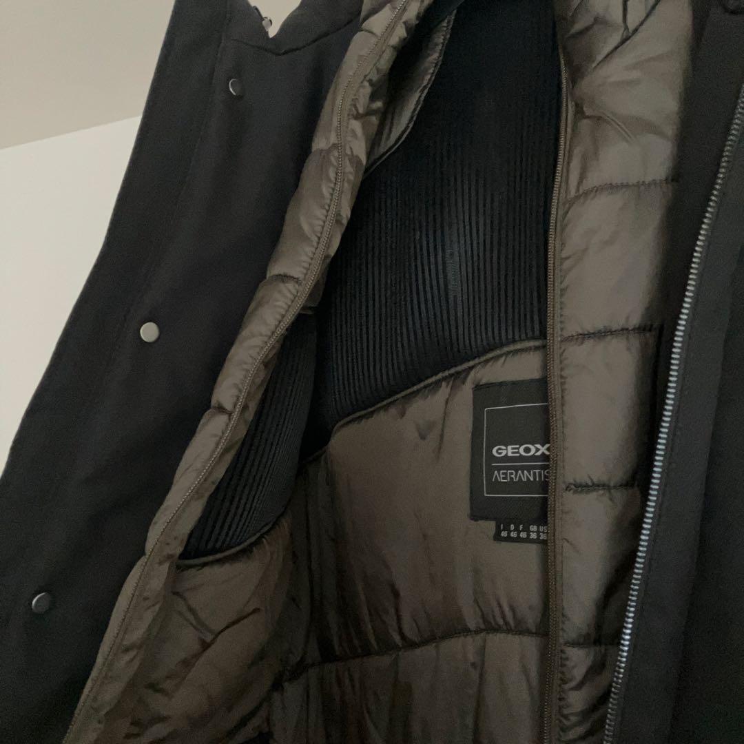 【GEOX】Thermore サーモア中綿 フロントデザインコート 寒冷地