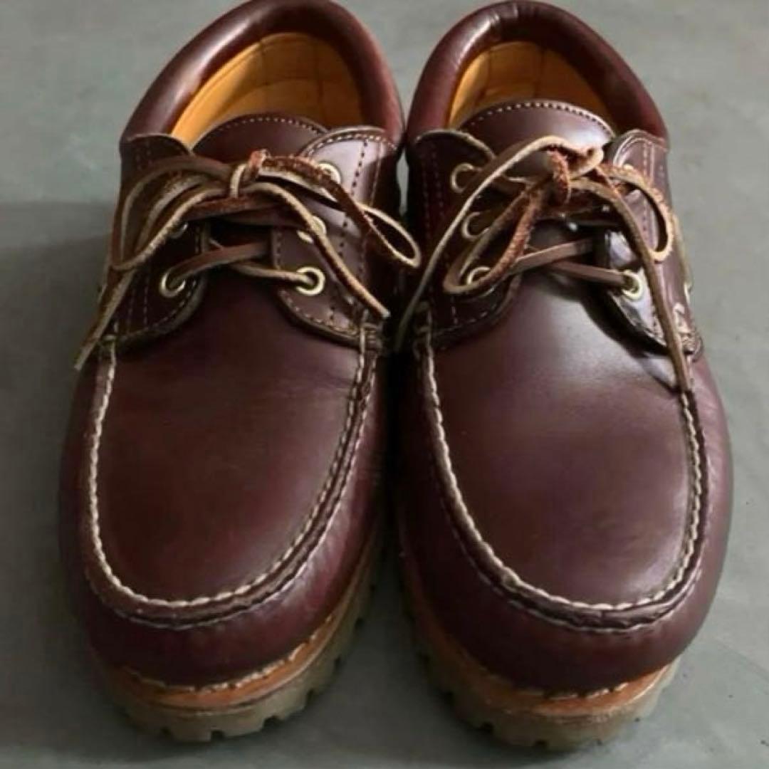 最終価格◎Timberland 3EYE バーガンディ 26.5センチ