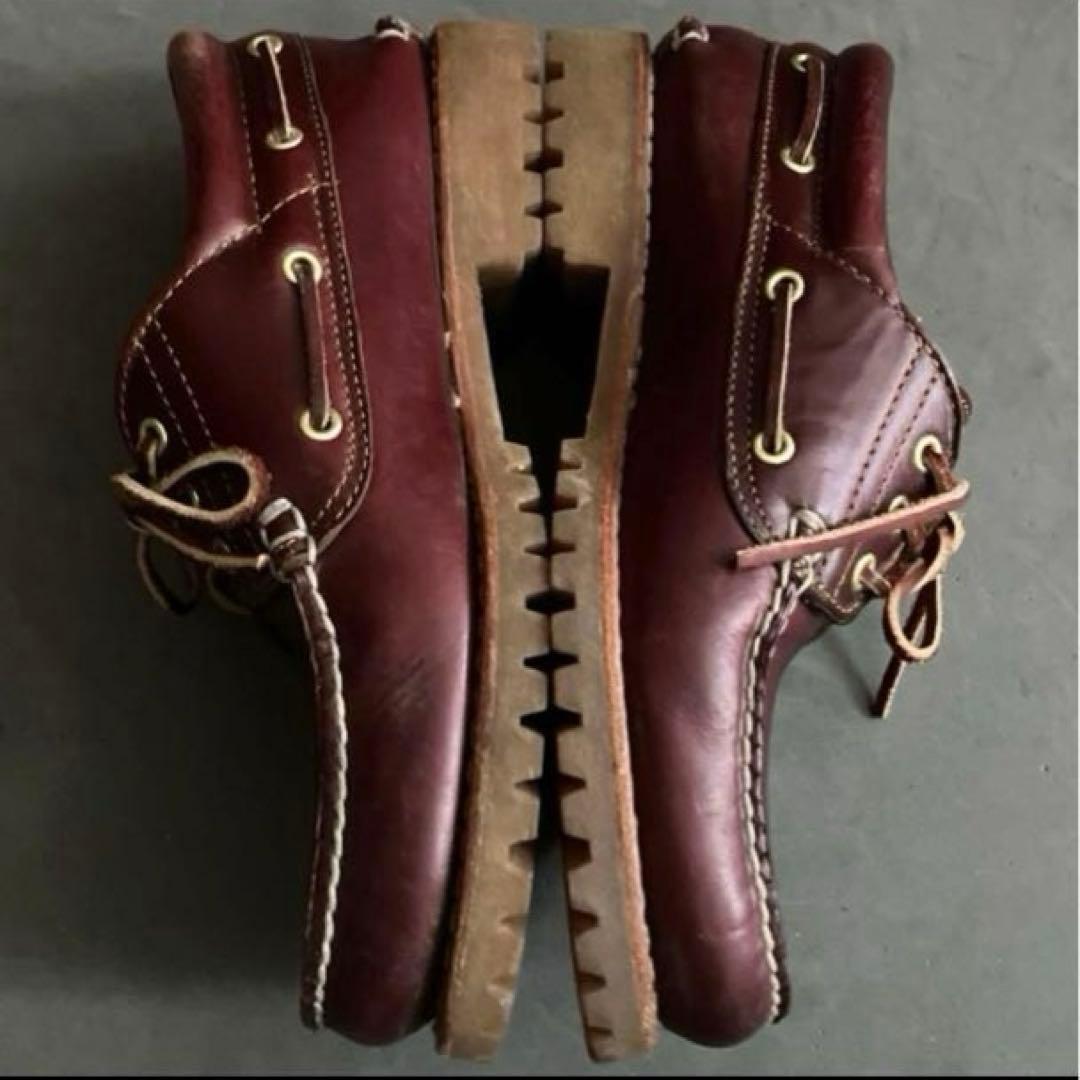 最終価格◎Timberland 3EYE バーガンディ 26.5センチ