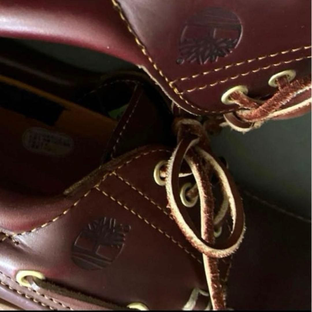 最終価格◎Timberland 3EYE バーガンディ 26.5センチ