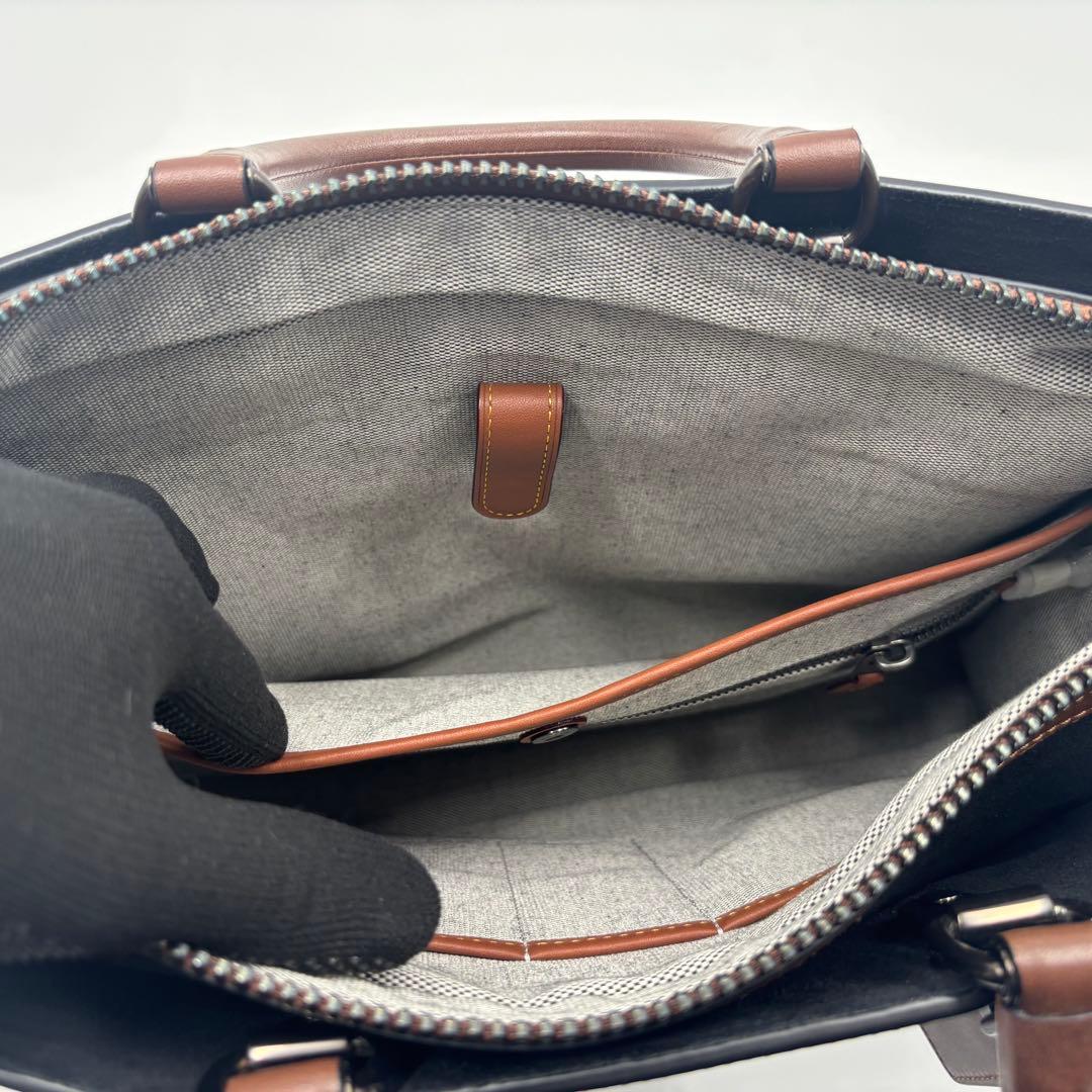 coach コーチ ビジネスバッグ　ハンドバッグ　ショルダー付き　2way 美品
