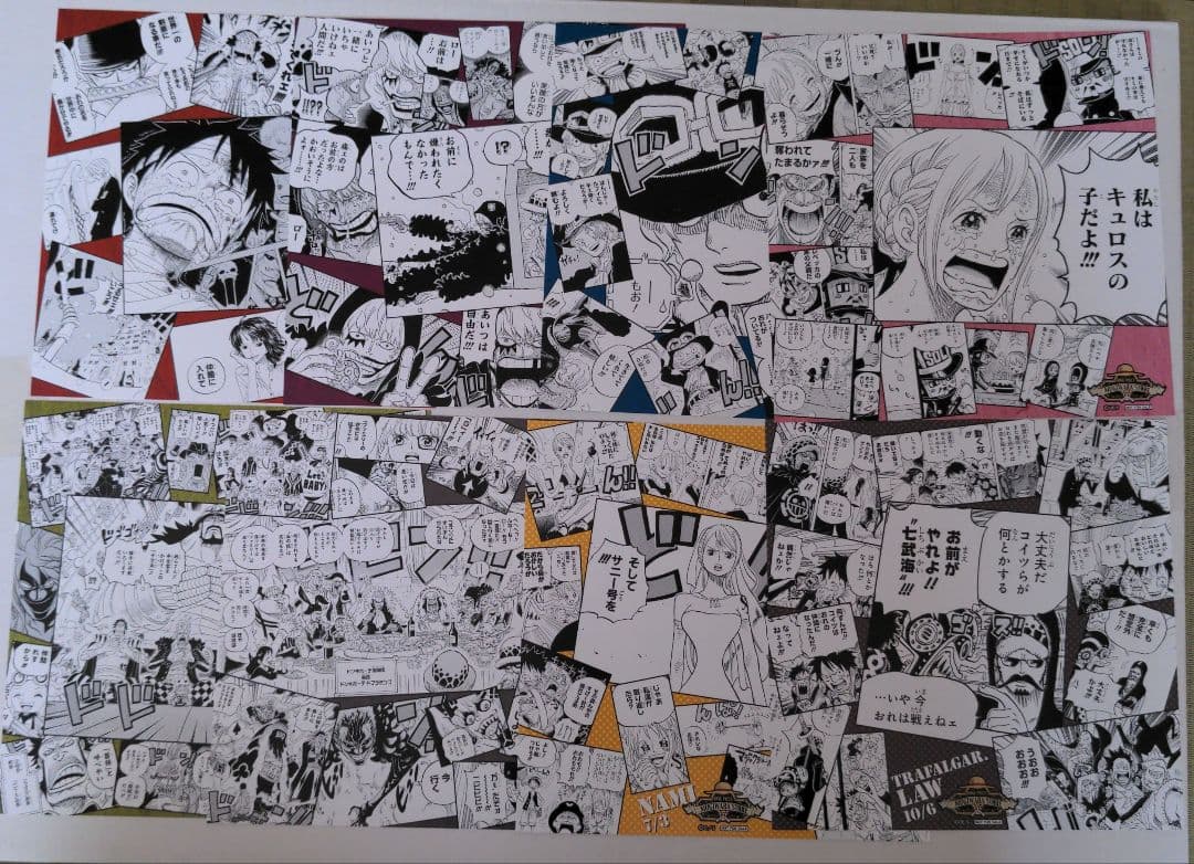 ワンピース麦わらストア フェア特典 イラストシート - メルカリ