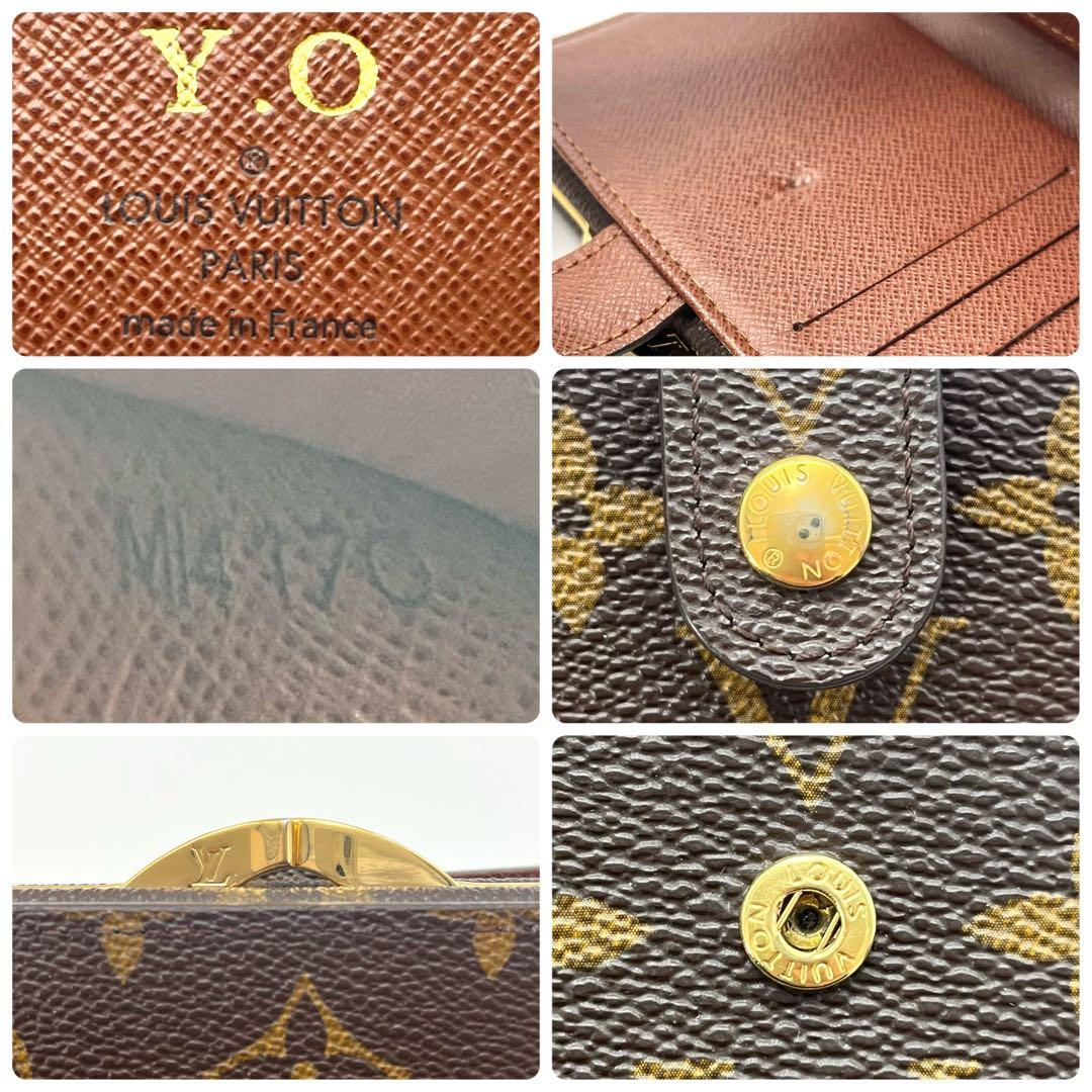 美品】 ルイヴィトン ポルトフォイユヴィエノワ モノグラム 箱保存袋