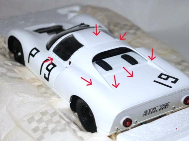 特価 exoto (1/18) ポルシェ 910 #19