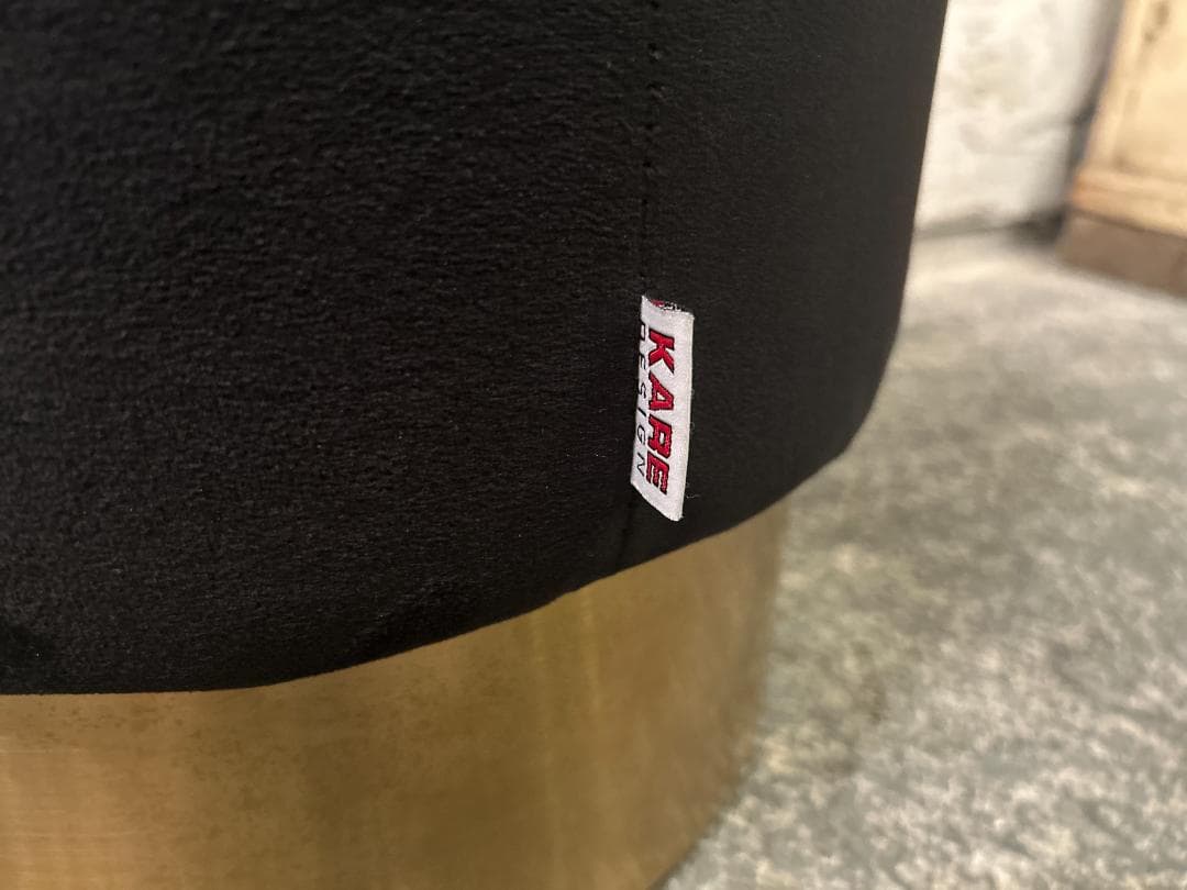 レア◼︎ KARE / カレ　スツール　チェリー ブラックブラス　リビングハウス