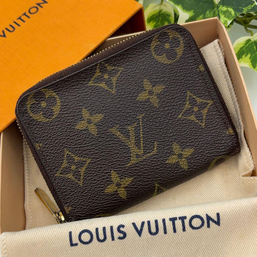 超美品♪ルイヴィトン モノグラム ジッピーパース ケース 小銭入れ