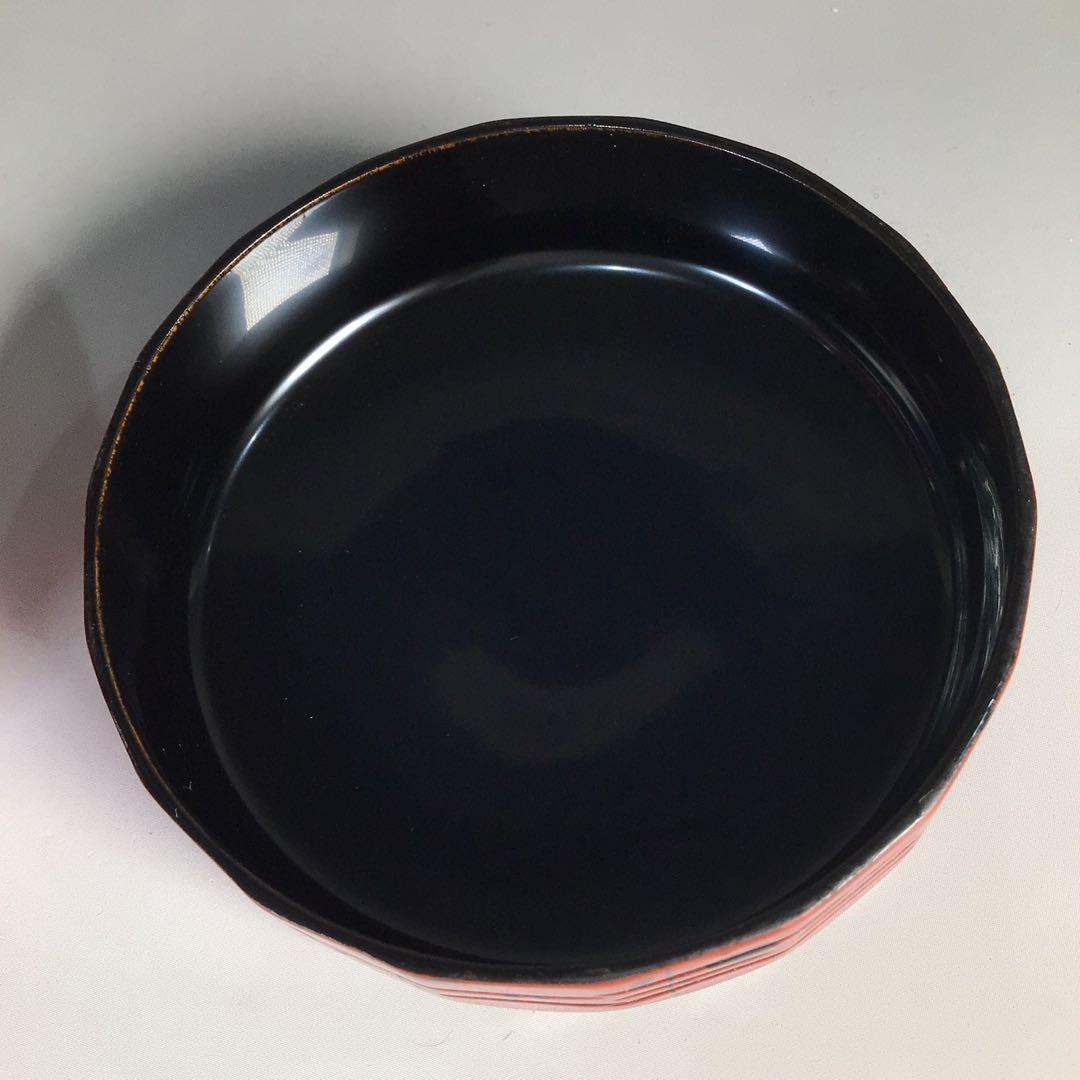 M637 棗 『加賀蒔絵師 早見征一作』『朱漆塗』『梅月蒔絵』 共箱