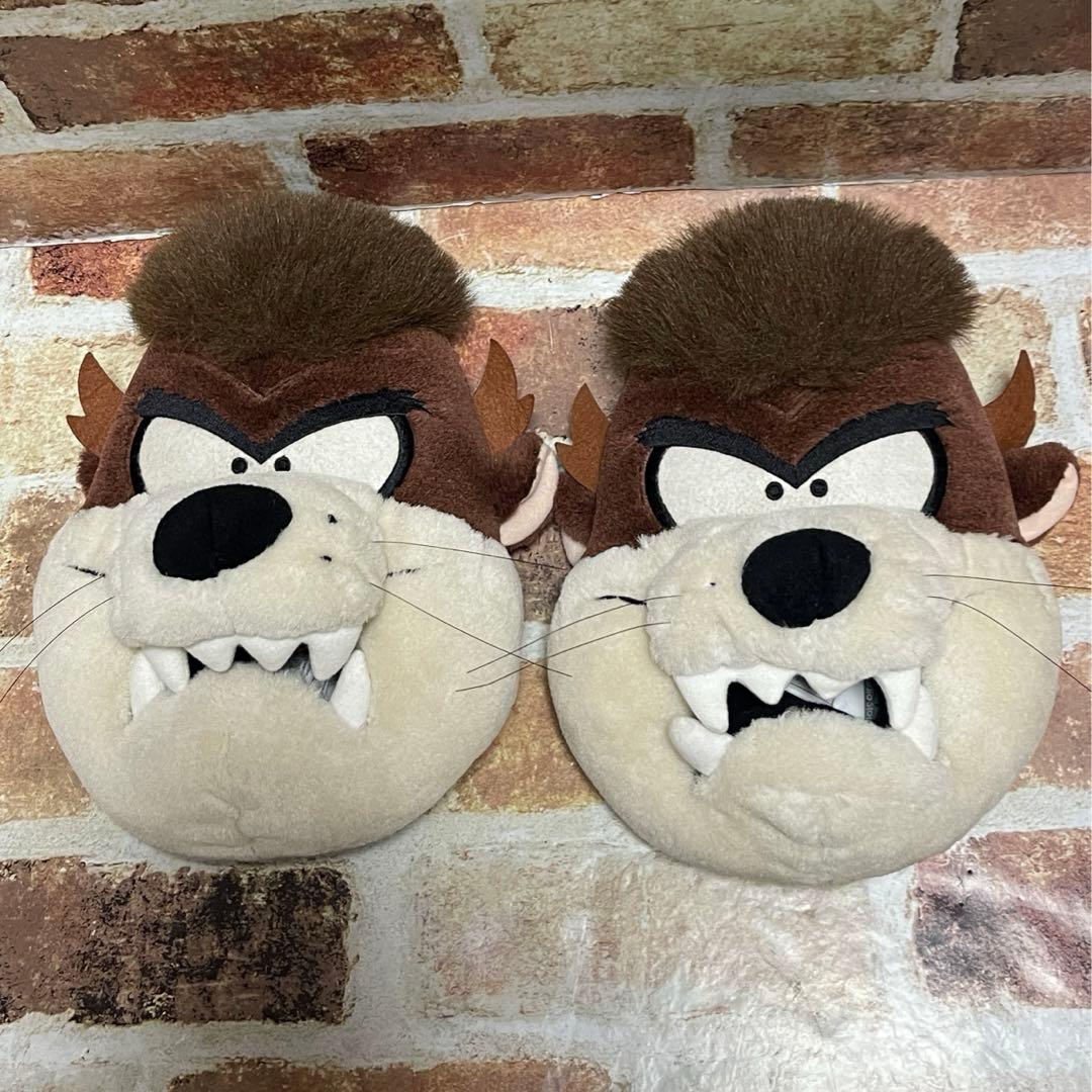 1999年TAZ タズマニアンデビル ぬいぐるみ ルームウェアスリッパ