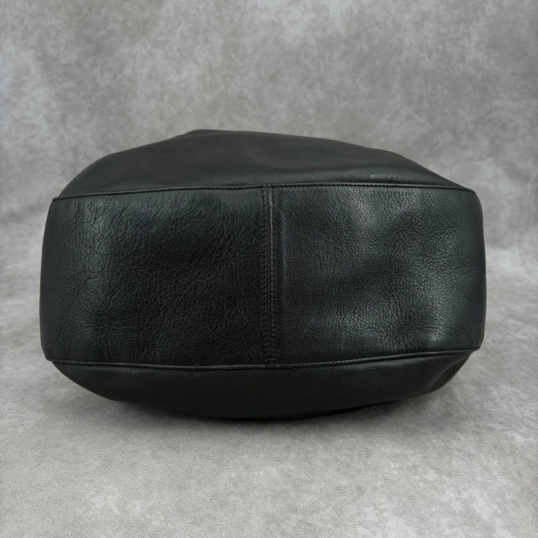 【良品✨】バリー ショルダーバッグ 肩がけ B金具 巾着 ドローイング レザー