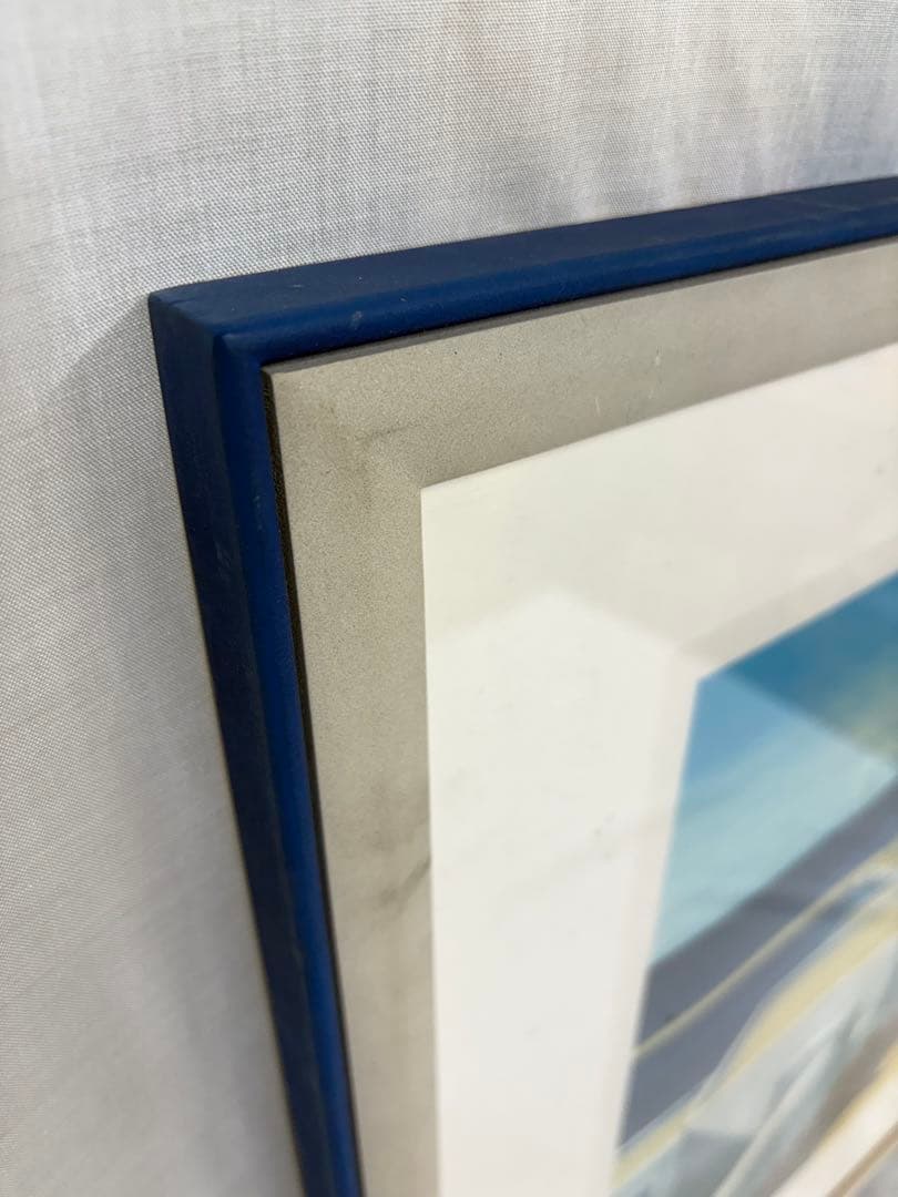 サントリーニ島風景 ジャン・クロード・キリチ リトグラフ 絵画 直筆