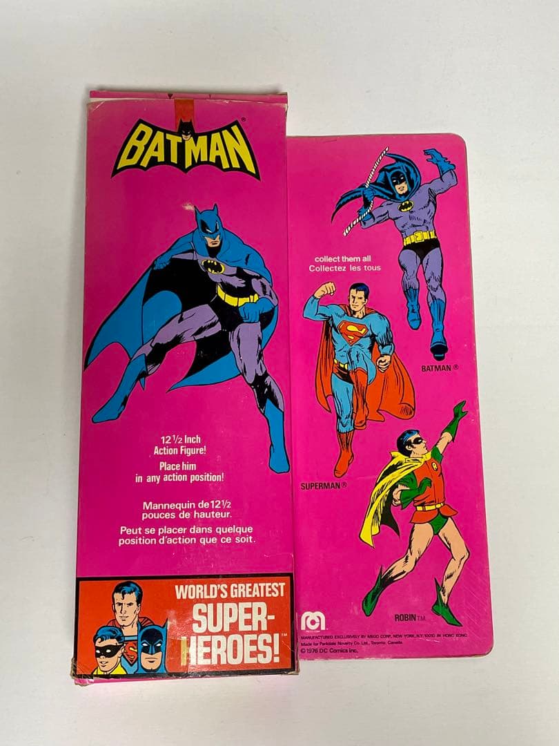 バットマン メゴ社 12インチ 8インチ4体おまけ付き ビンテージ レア